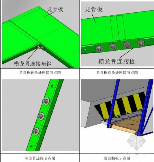 龙骨板节点 